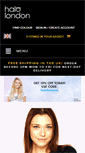 Mobile Screenshot of halohairextensions.com
